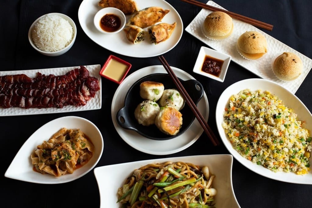A range of dishes that can all be ordered from China Live in San Francisco and delivered from ghost kitchens to customers. Photo: Courtesy China Live