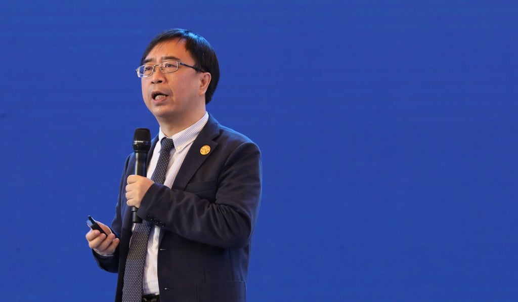 Pan Jianwei has collaborated with an American physicist to build a device with potential military uses. Photo: Xinhua