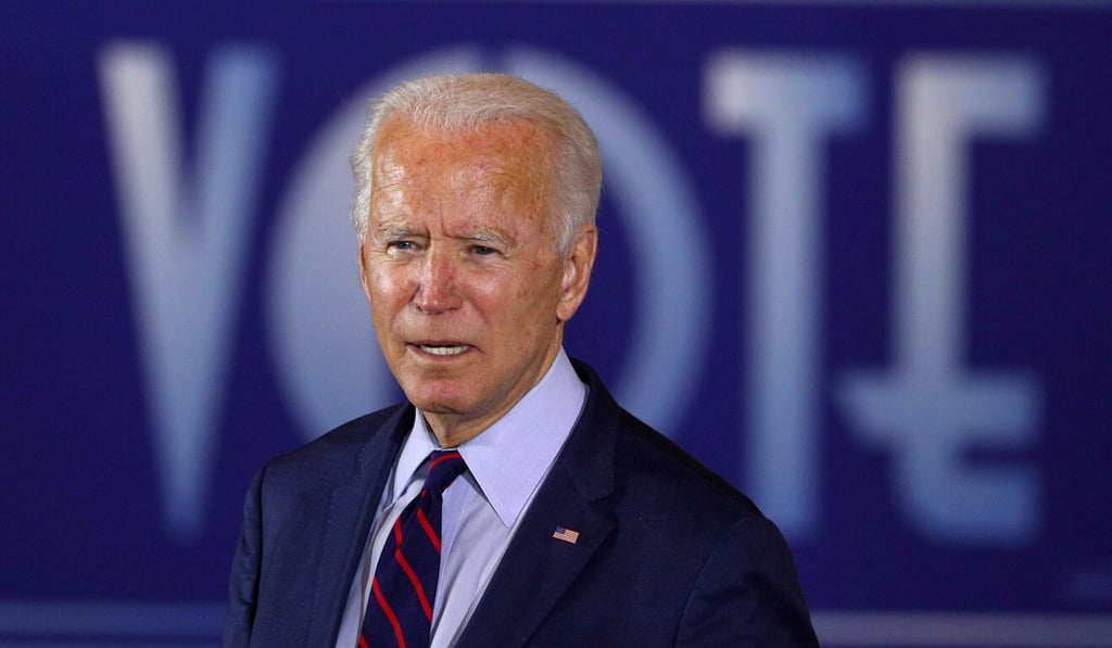 Should US Democratic presidential candidate Joe Biden win election, one analyst said, China might “test” US-Taiwan resolve. Photo: Reuters Should US Democratic presidential candidate Joe Biden win election, one analyst said, China might “test” US-Taiwan resolve. Photo: Reuters