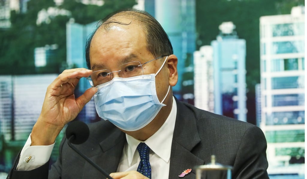 Hong Kong Chief Secretary Matthew Cheung met with Germany’s consul general on Wednesday to express disapproval of a reported asylum offer to a protester. Photo: Edmond So