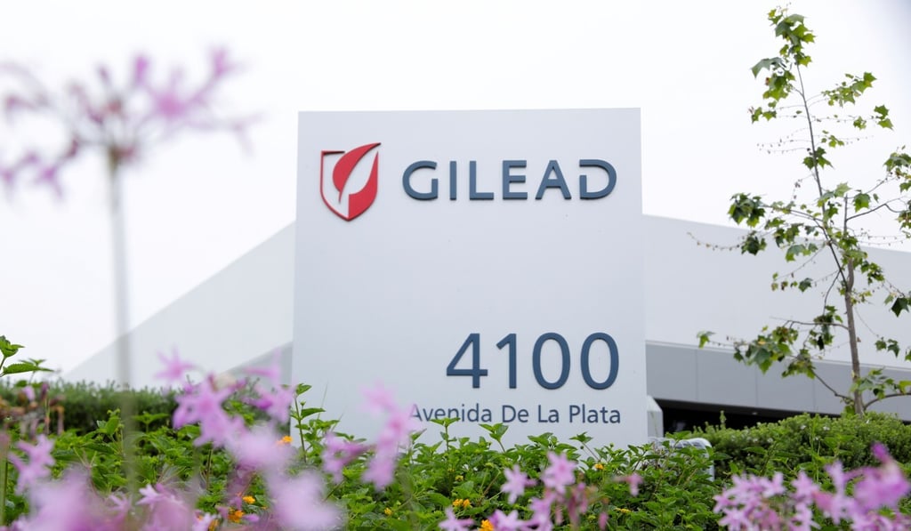Gilead shares gained 4.1 per cent in trading after the close of regular market hours on Thursday. Photo: Reuters Gilead shares gained 4.1 per cent in trading after the close of regular market hours on Thursday. Photo: Reuters