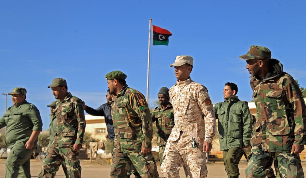 Fighters of a military battalion loyal to General Khalifa Hifter. Photo: AFP Fighters of a military battalion loyal to General Khalifa Hifter. Photo: AFP
