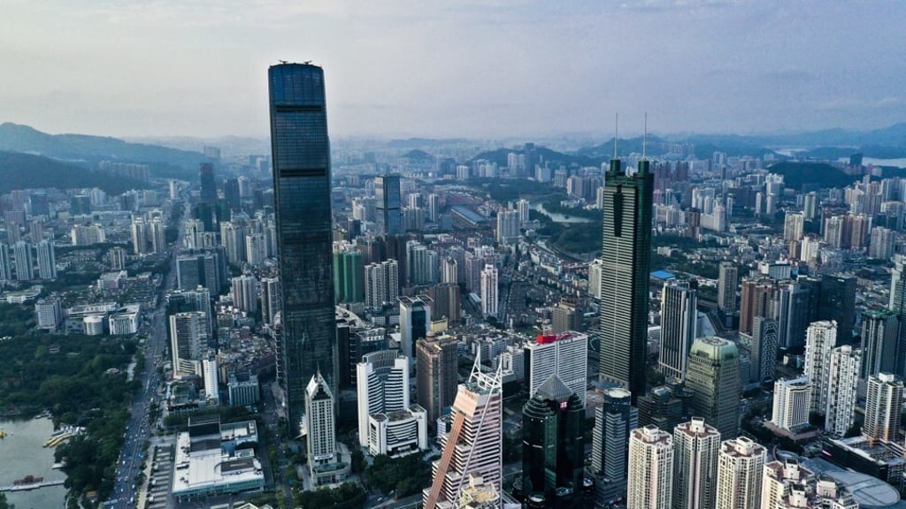 General view of Shenzhen in the Greater Bay Area, the richest of nine cities in southern Guangdong province. Photo: Martin Chan General view of Shenzhen in the Greater Bay Area, the richest of nine cities in southern Guangdong province. Photo: Martin Chan