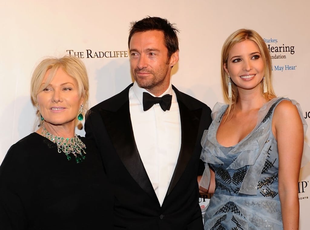 Deborra-Lee Furness, Hugh Jackman and Ivanka Trump (L-R) hanging out at the 9th Annual Elton John Aids Foundation benefit in 2010. Photo: Jamie McCarthy/WireImage