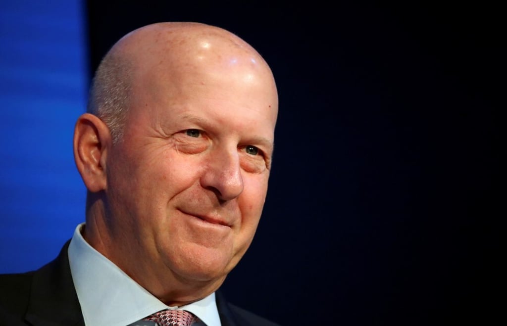 Goldman Sachs' Chairman and CEO David Solomon at the 50th World Economic Forum (WEF) annual meeting in Davos, Switzerland on January 21, 2020. Photo: Reuters
