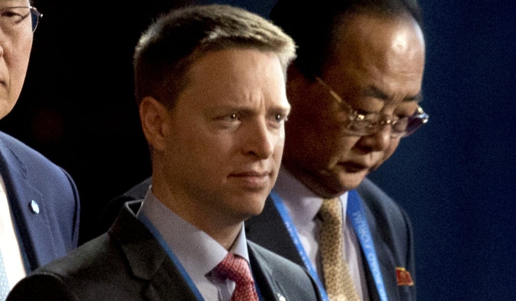 The White House’s deputy national security adviser Matt Pottinger, shown in 2017 in Beijing, said on Friday he could find “no credible justification … in Chinese philosophy, religion or moral law for the concentration camps inside [China’s] borders”. Photo: AP