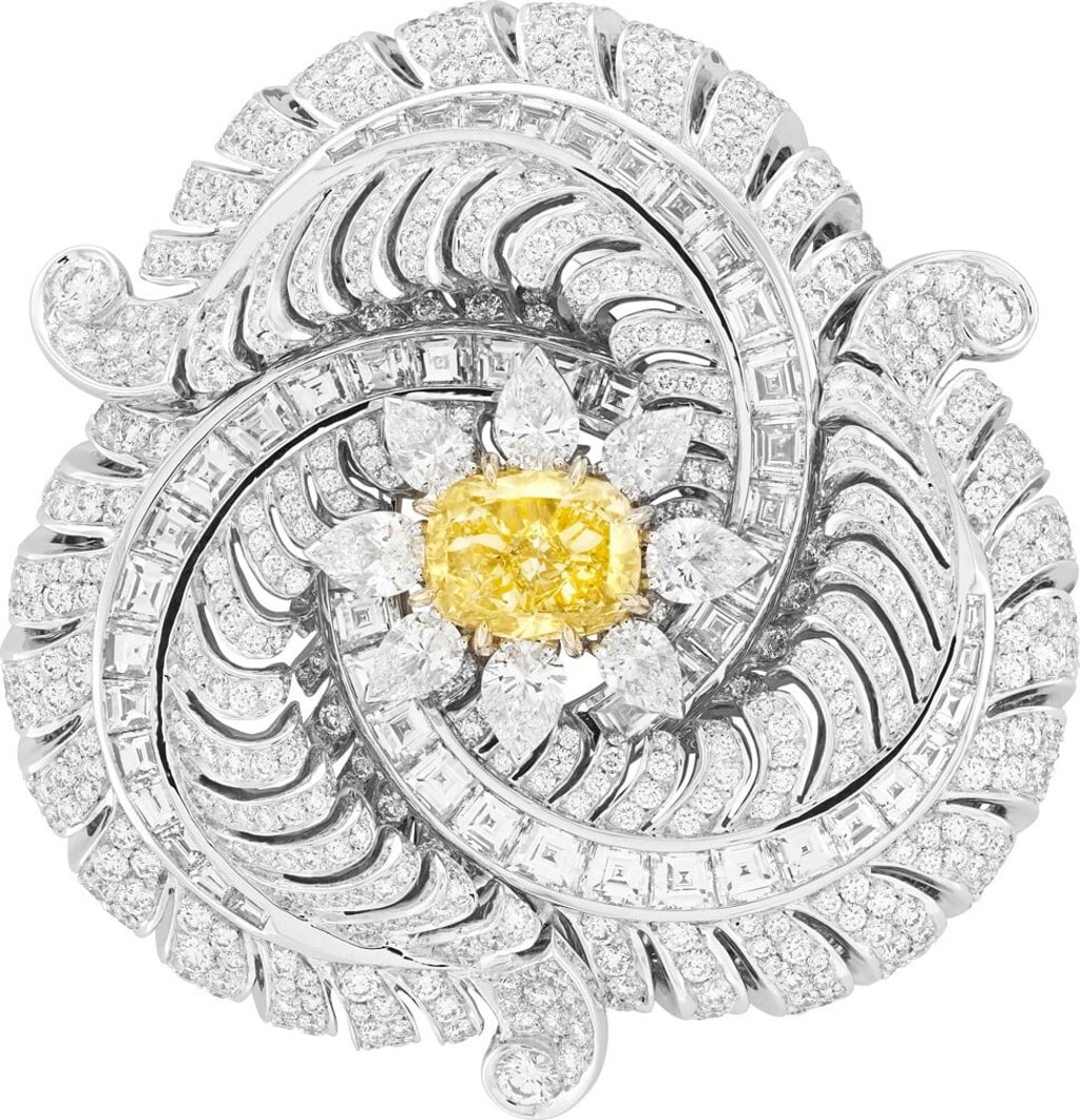 The Trio Précieux clip. Photo: Van Cleef & Arpels The Trio Précieux clip. Photo: Van Cleef & Arpels