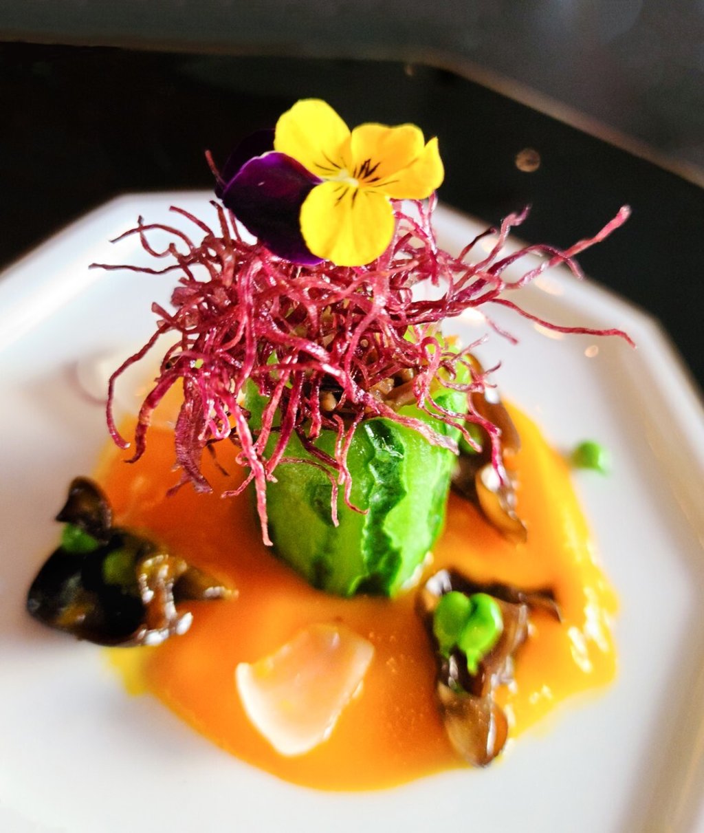 Choi, one of the dishes Ho will serve at Sevva. He first learned how to cook by watching British celebrity chefs on YouTube.