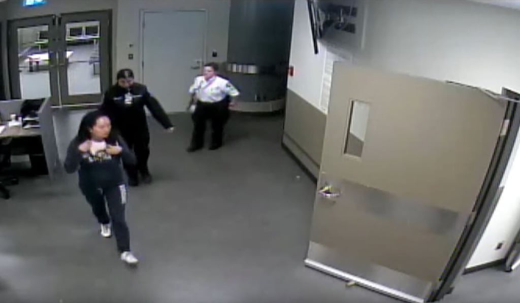 Meng Wanzhou at Vancouver airport on December 1, 2018, before her arrest. Photo: Supreme Court of British Columbia Meng Wanzhou at Vancouver airport on December 1, 2018, before her arrest. Photo: Supreme Court of British Columbia