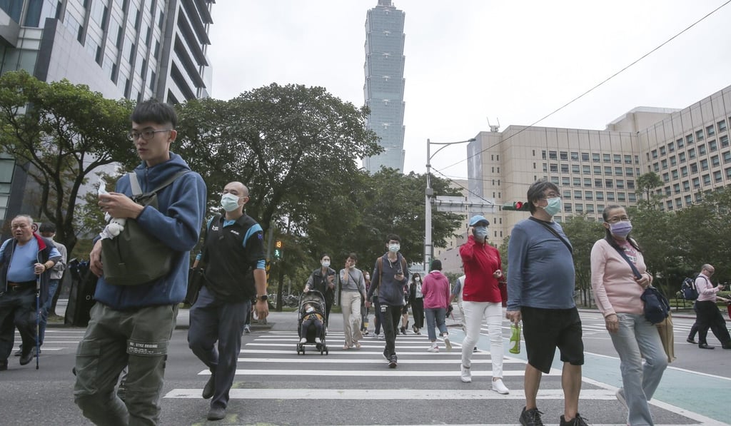 Taiwan’s Centre for Disease Control has urged people to continue to wear masks and wash their hands often. Photo: AP Taiwan’s Centre for Disease Control has urged people to continue to wear masks and wash their hands often. Photo: AP