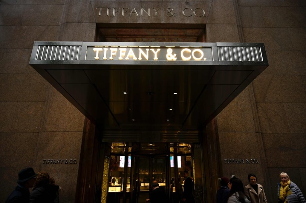 The headquarters of luxury jewellery Tiffany & Co. on 5th Avenue in Manhattan, New York. Photo: Agence France-Presse