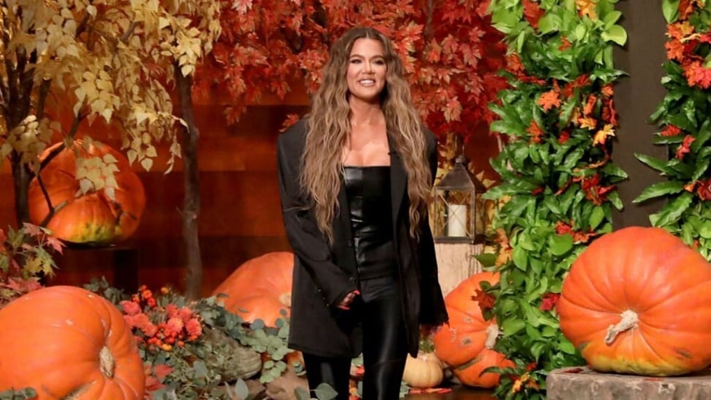 Khloé Kardashian on The Ellen DeGeneres Show. Photo: The Ellen DeGeneres Show