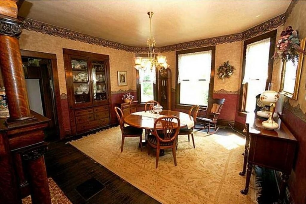 The home also has a vintage caboose used as a pool house. Photo: TopTenRealEstateDeals.com Archives