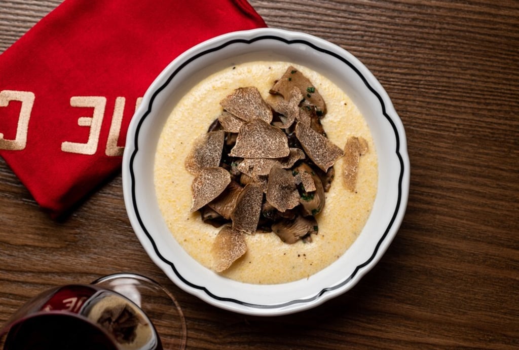 White truffle polenta – is your mouth watering yet? Photo: Associazione Chianti White truffle polenta – is your mouth watering yet? Photo: Associazione Chianti
