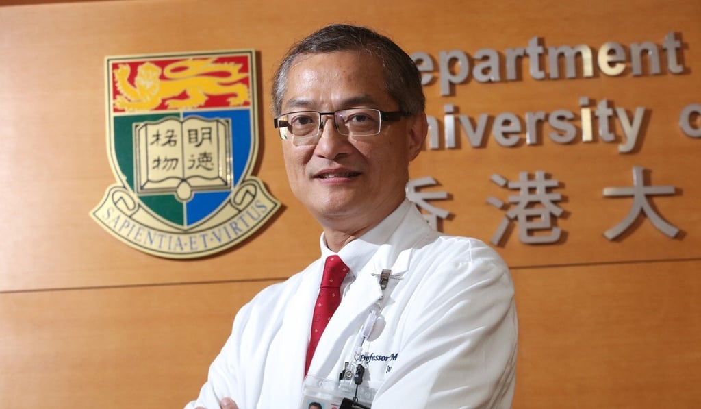 Professor Lo Chung-mau, chief executive of HKU-Shenzhen Hospital. Photo: Felix Wong Professor Lo Chung-mau, chief executive of HKU-Shenzhen Hospital. Photo: Felix Wong
