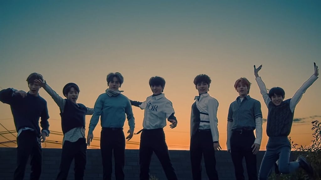 Up and coming K-pop boy band Drippin. Photo: Woolim Entertainment