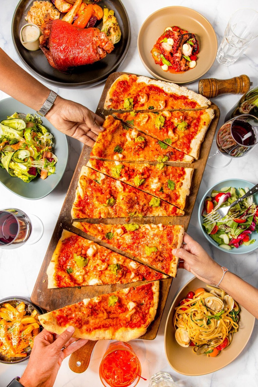 Delicious pizzas Photo: The Pizza Pig