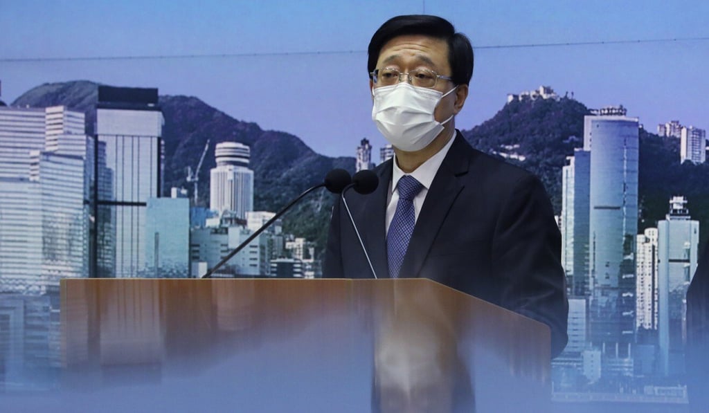 John Lee defended the police force against accusations officers had been untruthful when acting as prosecution witnesses. Photo: Dickson Lee