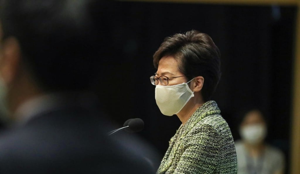 Hong Kong Chief Executive Carrie Lam. Photo: Nora Tam