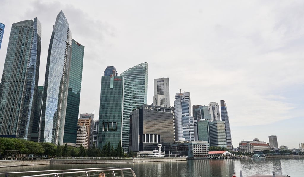 Singapore’s central bank notes that the rebound in sales is due to the “uptick in demand” for discretionary goods. Photo: Bloomberg Singapore’s central bank notes that the rebound in sales is due to the “uptick in demand” for discretionary goods. Photo: Bloomberg