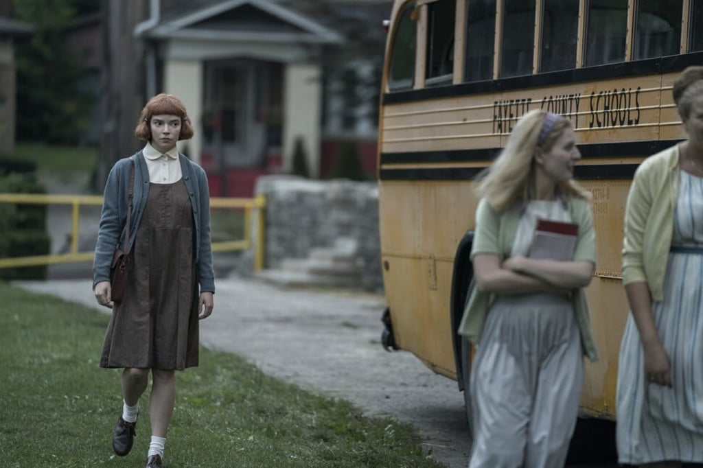 Beth develops a sense of style that is a far cry from the orphanage uniform of her early years. Photo: Netflix