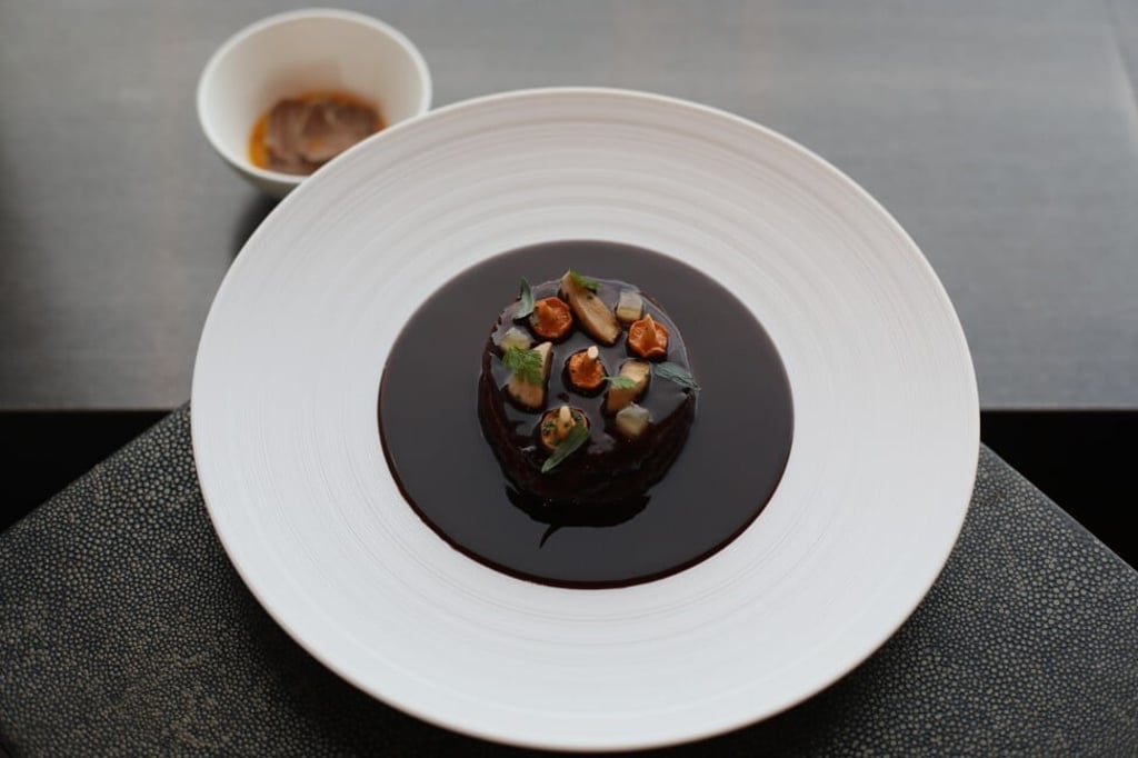 Hare à la royale from Sologne by Guillaume Galliot at Caprice at the Four Seasons, Hong Kong. Photo: Xiaomei Chen