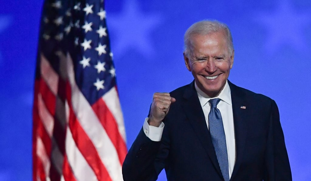 Joe Biden says the US will rejoin the Paris accord if he wins the presidential election. Photo: AFP