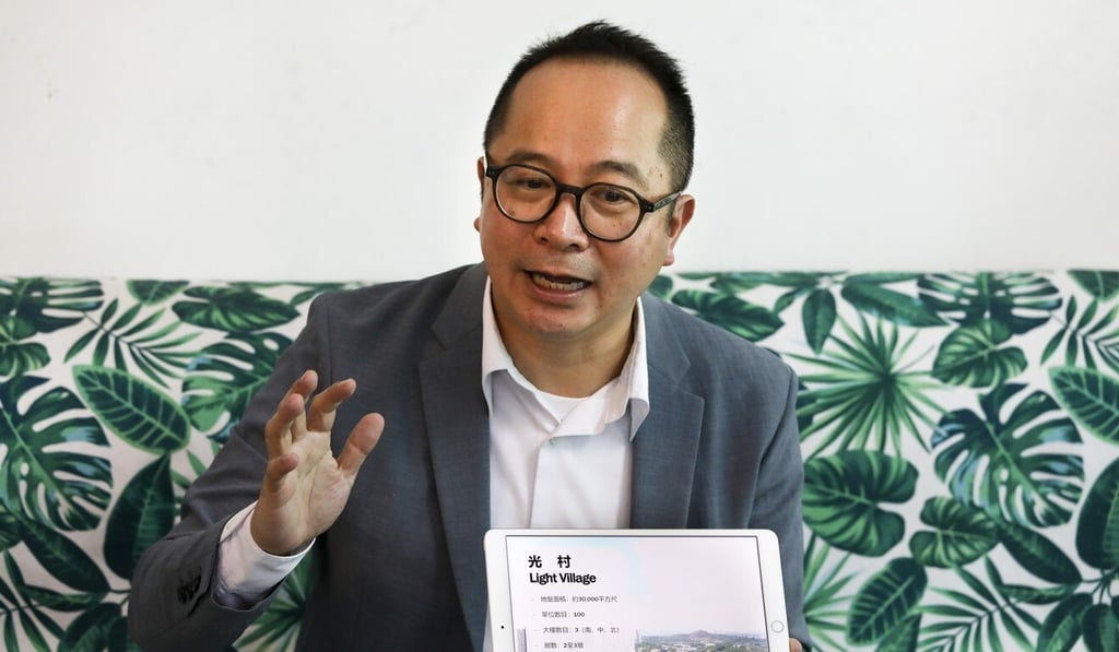 Ricky Yu said he hoped his organisation’s temporary homes would give young families a leg up. Photo: Jonathan Wong