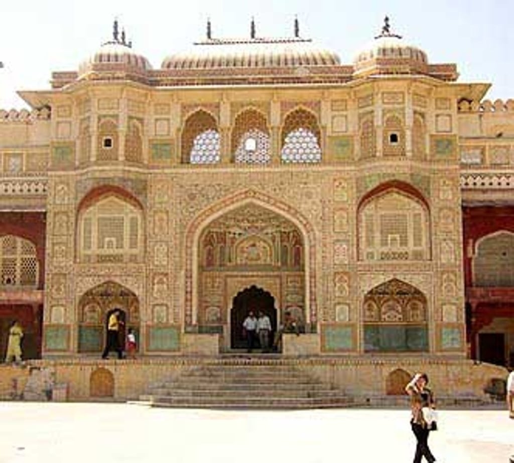 Construction on the City Palace, Jaipur began in 1727. Photo: The Raj Palace Construction on the City Palace, Jaipur began in 1727. Photo: The Raj Palace