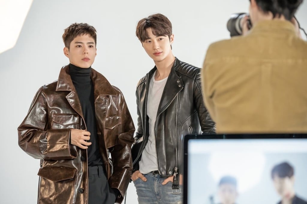 From left, Park Bo-gum and Byeon Woo-seok, stars of K-drama, Record of Youth. Photo: Netflix