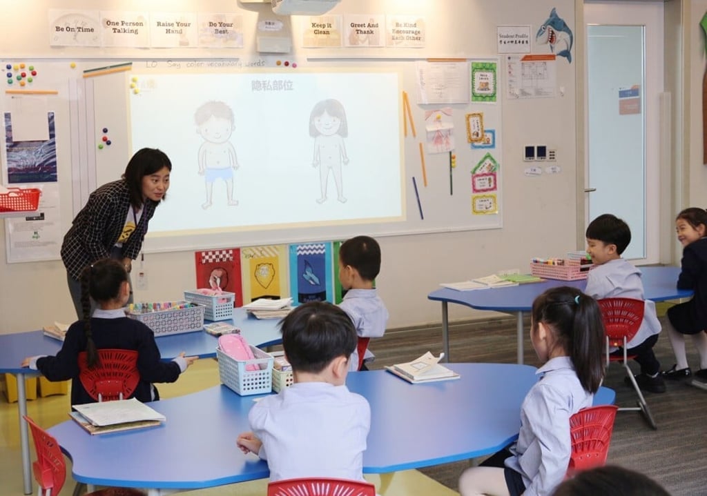 Chen Jing’s sex education start-up provides training for teachers and extracurricular sexuality education classes for children of different age groups. Photo: Chen Jing Chen Jing’s sex education start-up provides training for teachers and extracurricular sexuality education classes for children of different age groups. Photo: Chen Jing