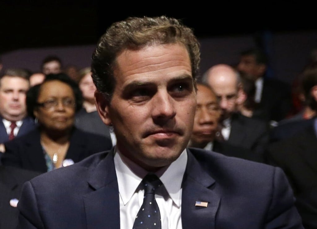 President-elect Joe Biden’s son Hunter in 2012. Photo: AP