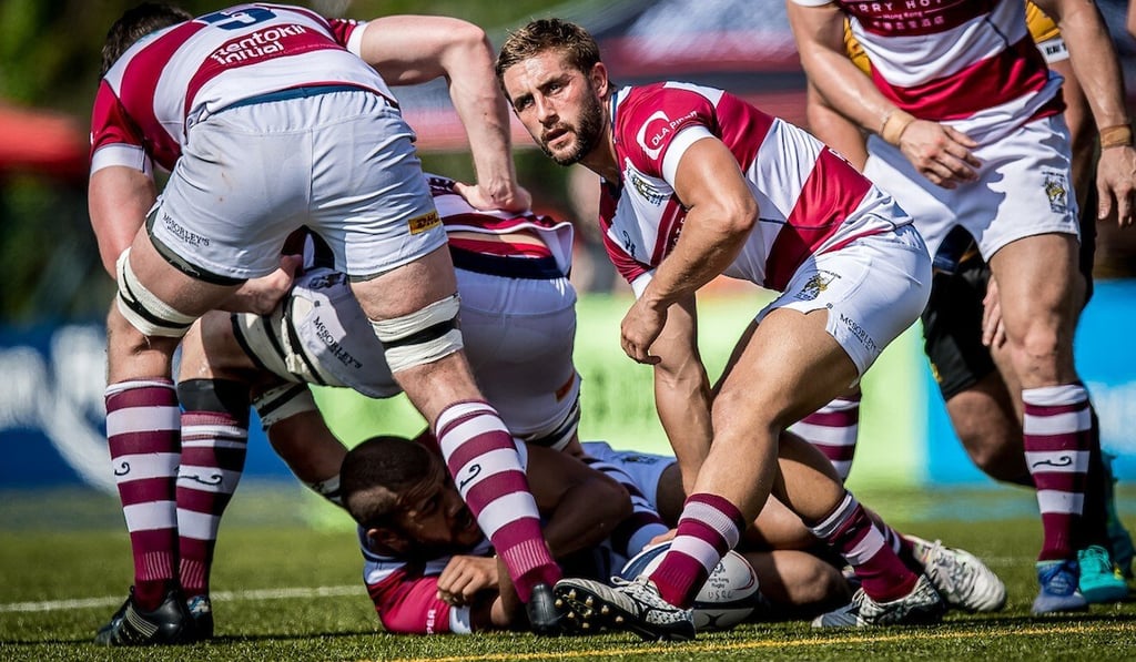Bryn Phillips, who plays for Kowloon, said he wanted to start a meat company given the lack of sustainably raised options in the city. Photo: HKRU Bryn Phillips, who plays for Kowloon, said he wanted to start a meat company given the lack of sustainably raised options in the city. Photo: HKRU