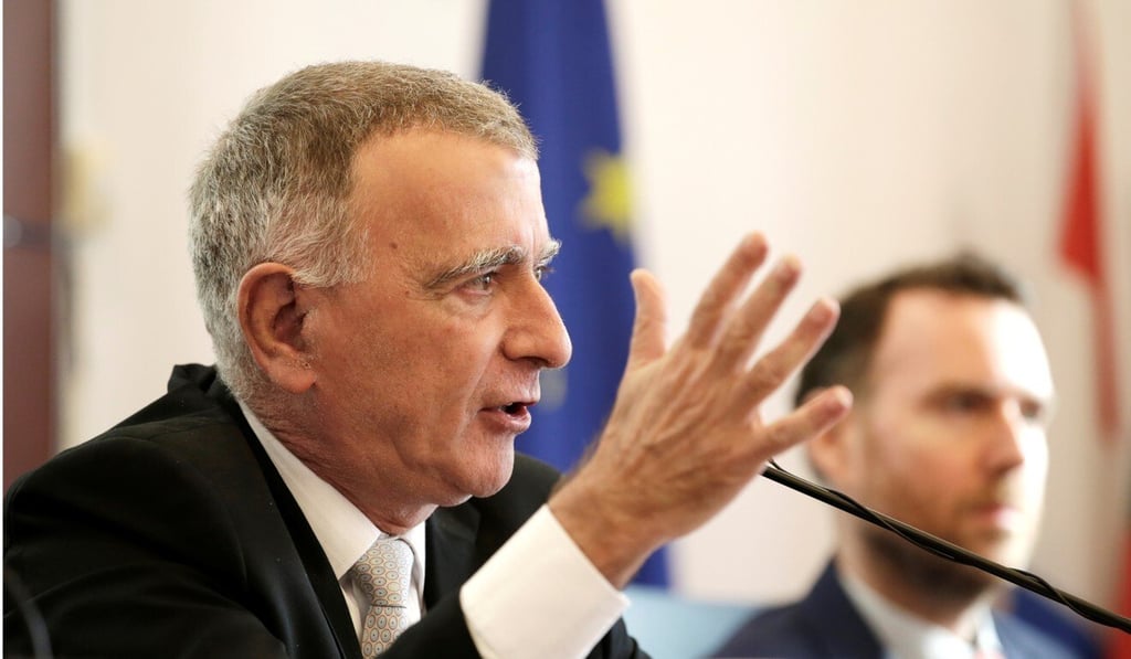 EU ambassador Nicolas Chapuis says China’s “dual circulation” economic strategy is set to take centre stage at next week’s G20 meeting. Photo: Reuters EU ambassador Nicolas Chapuis says China’s “dual circulation” economic strategy is set to take centre stage at next week’s G20 meeting. Photo: Reuters