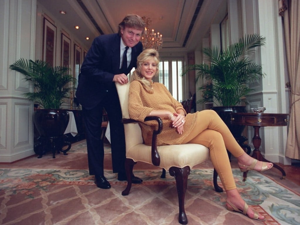 Donald Trump and Marla Maples at the Peninsula Hong Kong in 1993. Photo: SCMP Archive