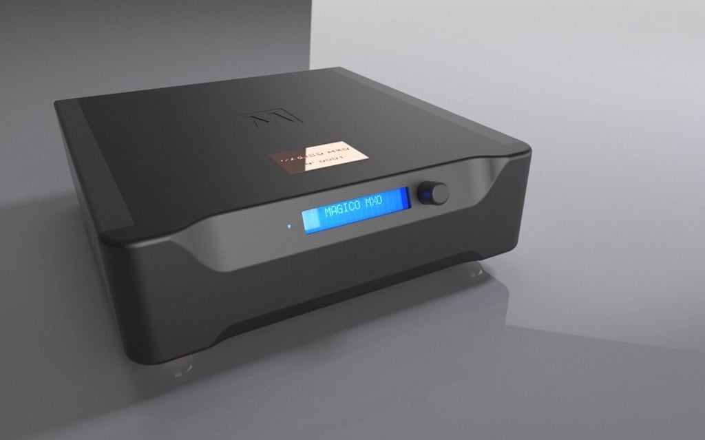 The speakers’ accompanying analogue crossover, the Magico MXO. Photo: magicoaudio.com The speakers’ accompanying analogue crossover, the Magico MXO. Photo: magicoaudio.com
