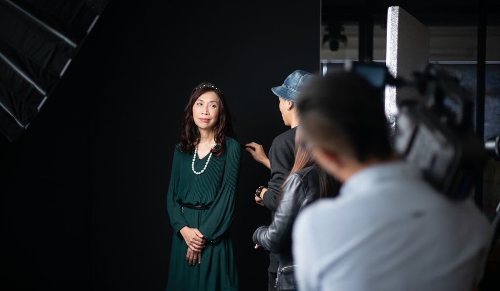 Mimi Wong, one of the Transcendence Art Show’s organisers, poses for a photo to be used at the November 21-30 exhibit. Photo: Handout Mimi Wong, one of the Transcendence Art Show’s organisers, poses for a photo to be used at the November 21-30 exhibit. Photo: Handout