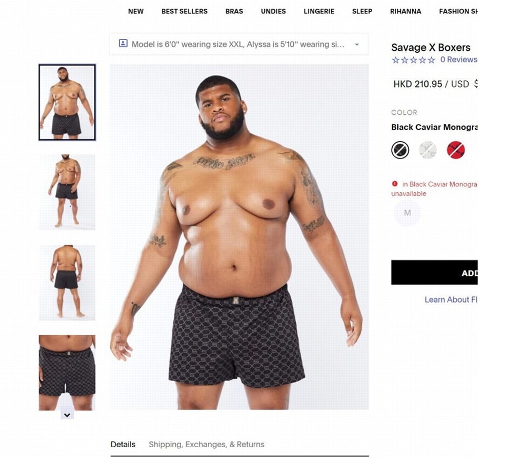 Asos fenty savage cheap