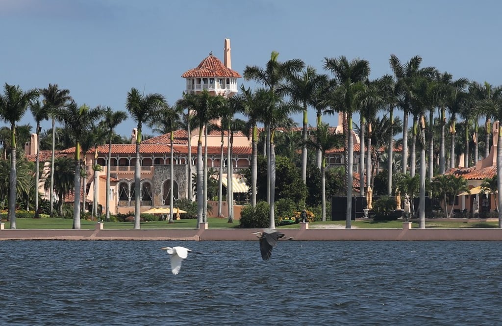 It costs US$200,000 a year to become a member of Donald Trump’s Florida club Mar-a-Lago. Photo: Getty/AFP