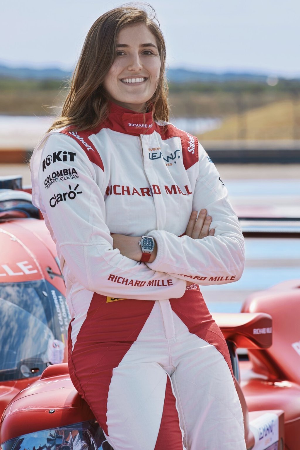 Tatiana Calderón wanted to be a racing driver from the age of nine. Photo: Richard Mille Tatiana Calderón wanted to be a racing driver from the age of nine. Photo: Richard Mille