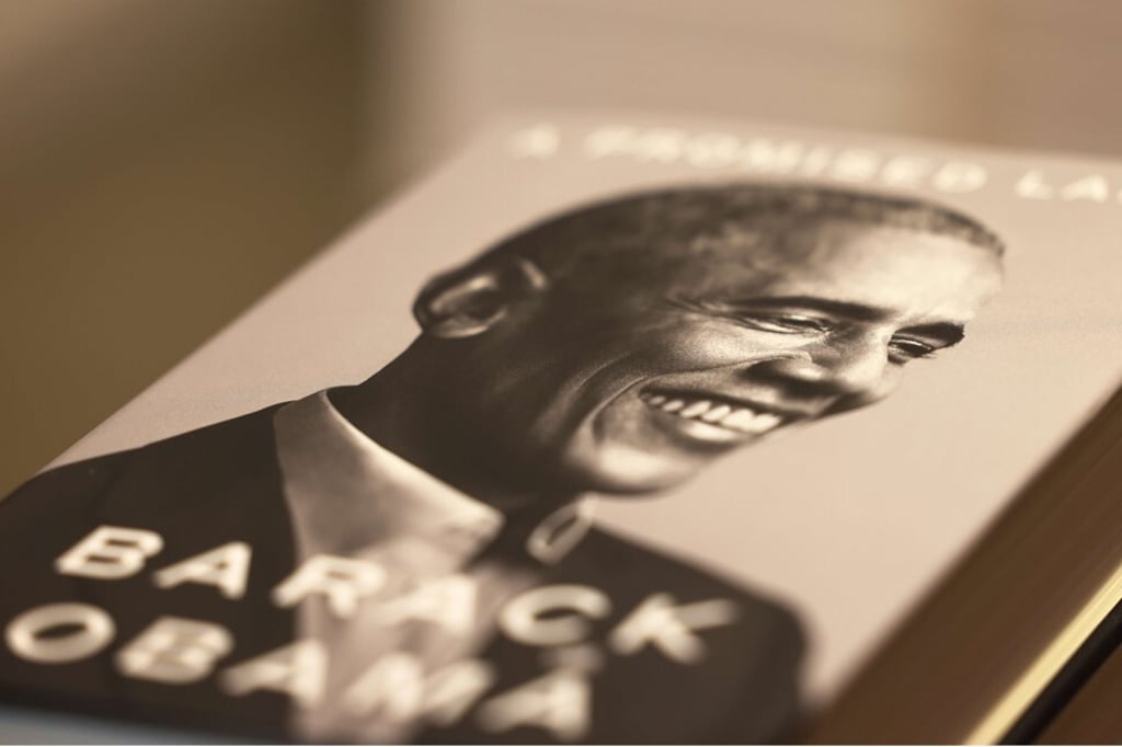 Obama’s memoir often reads like a conversation he is having with himself as he looks back on his presidency. Photo: AFP