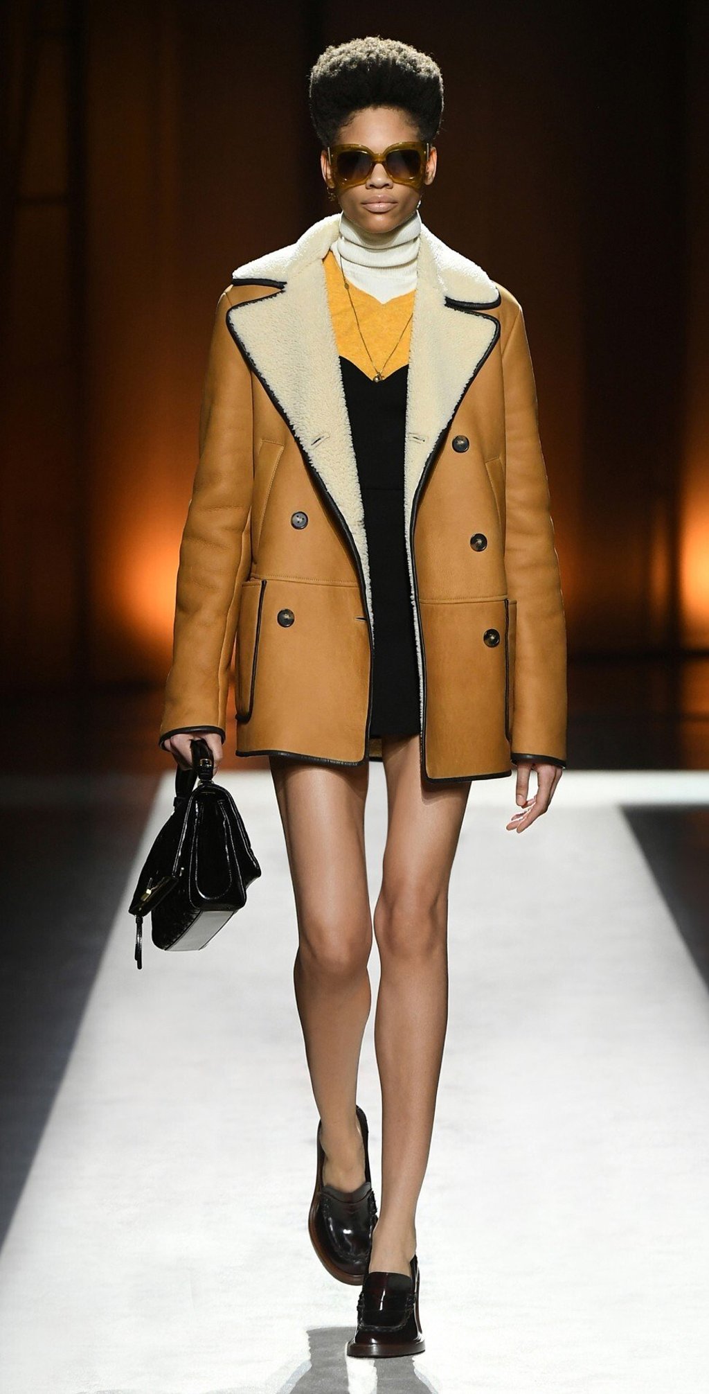 Tod’s fall/winter 2020 collection on the catwalk. Photo: Tod’s