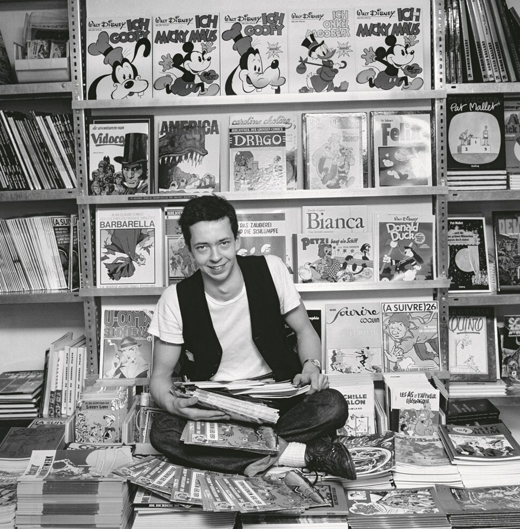 Benedikt Taschen, who was just 18 when he opened a comic-book store in Cologne in 1980. Photo: courtesy of Taschen Benedikt Taschen, who was just 18 when he opened a comic-book store in Cologne in 1980. Photo: courtesy of Taschen