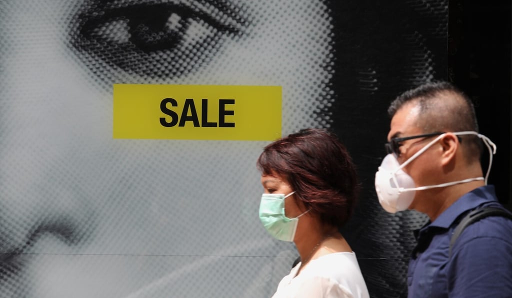 People in masks in Hong Kong’s Causeway Bay amid the coronavirus pandemic. Photo: Nora Tam People in masks in Hong Kong’s Causeway Bay amid the coronavirus pandemic. Photo: Nora Tam