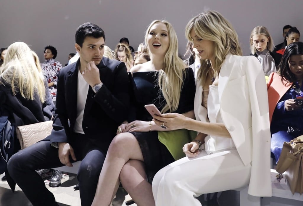 Tiffany Trump, daughter of President Donald Trump, and her mother Marla Maples during New York Fashion Week in 2019. Photo: EPA-EFE Tiffany Trump, daughter of President Donald Trump, and her mother Marla Maples during New York Fashion Week in 2019. Photo: EPA-EFE