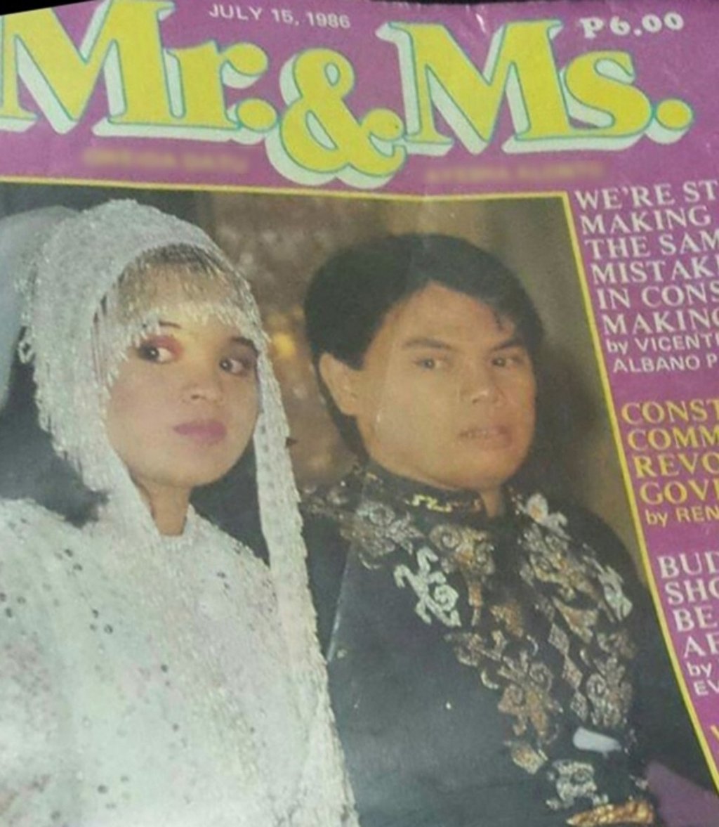 Ayesha Merdeka on her wedding day. Photo: Handout