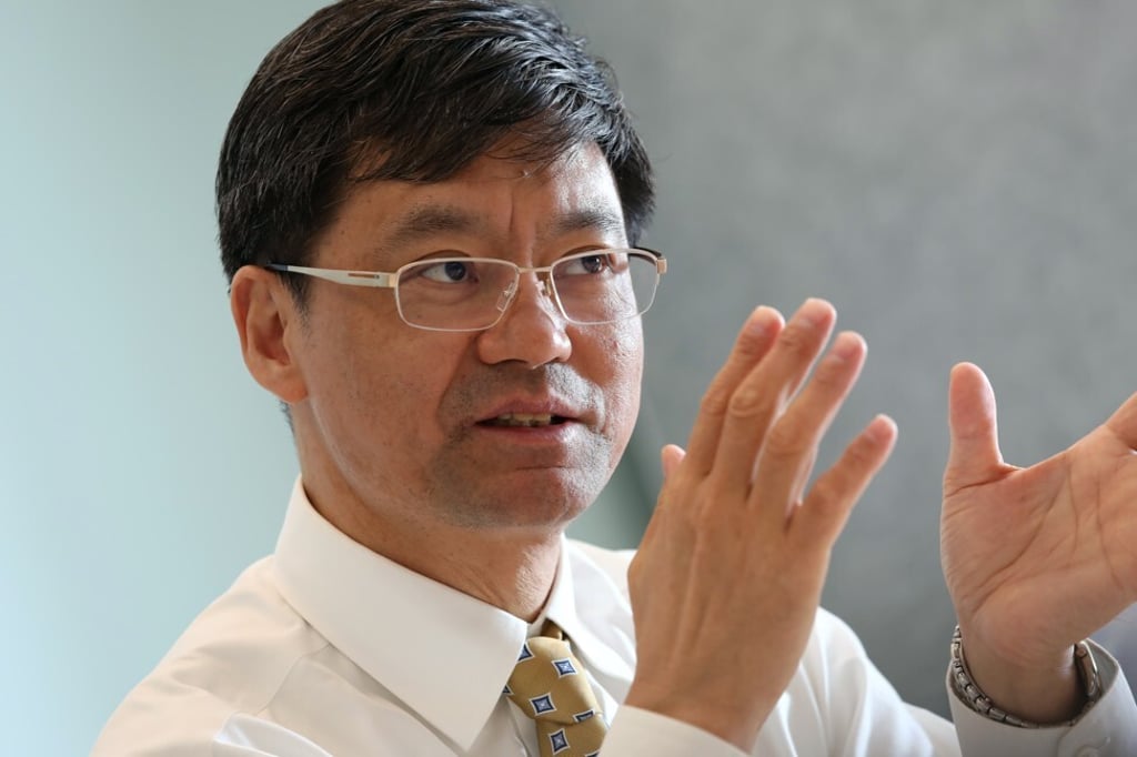 Zhang, chairman and chief executive officer of Genscript Biotech, in a 2018 file picture. Photo: K.Y. Cheng