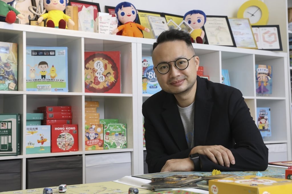 Wong designed a game called Earth Rescue, which recently won a special mention in the 2021 German Design Awards. Photo: K.Y. Cheng