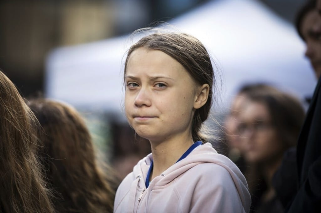 Swedish climate activist, Greta Thunberg, at a climate rally, in Vancouver, Canada. Photo: AP Swedish climate activist, Greta Thunberg, at a climate rally, in Vancouver, Canada. Photo: AP