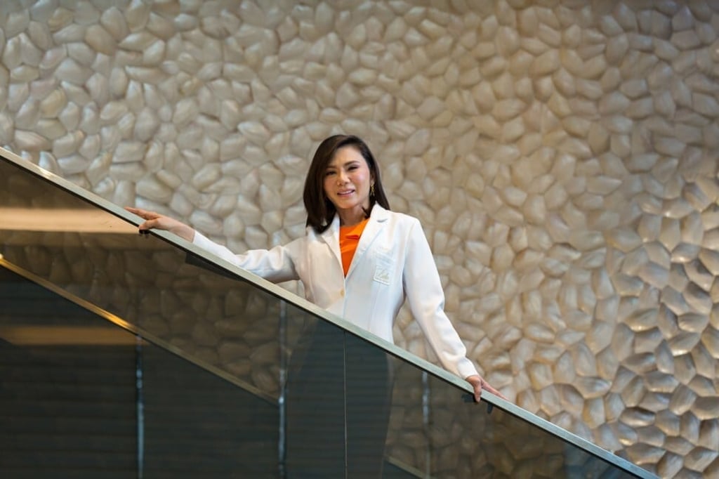 Dr Victoria Belo at one of her Manila clinics.